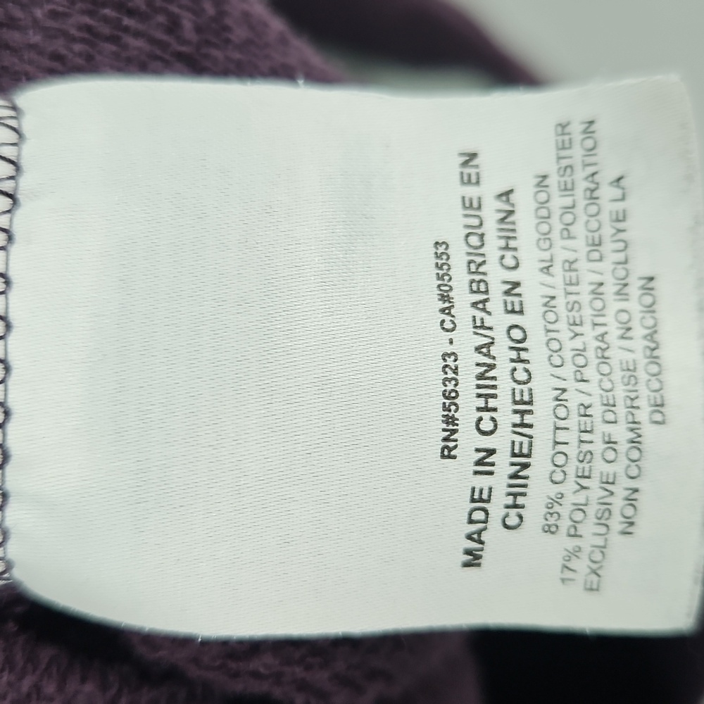Nike Womens Athletic Pullover Purple Sweatshirt Size Medium - Picture 4 of 7